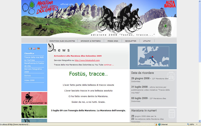 home page maratona.it