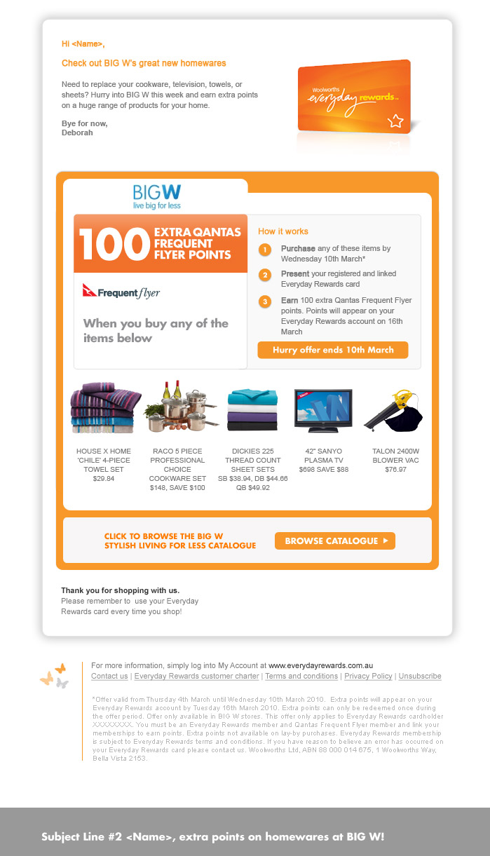 edm Big W Woolworths supermarket