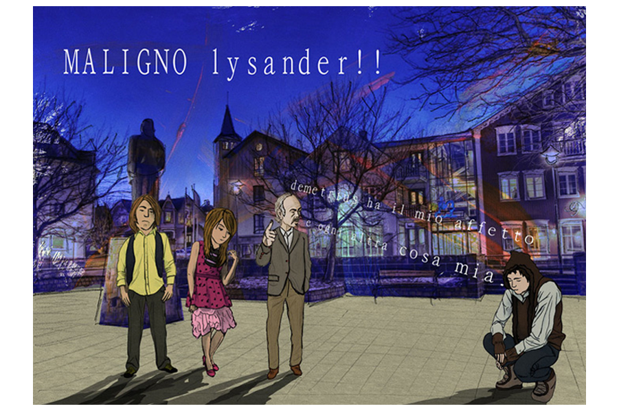 midnight's summer dream illustration