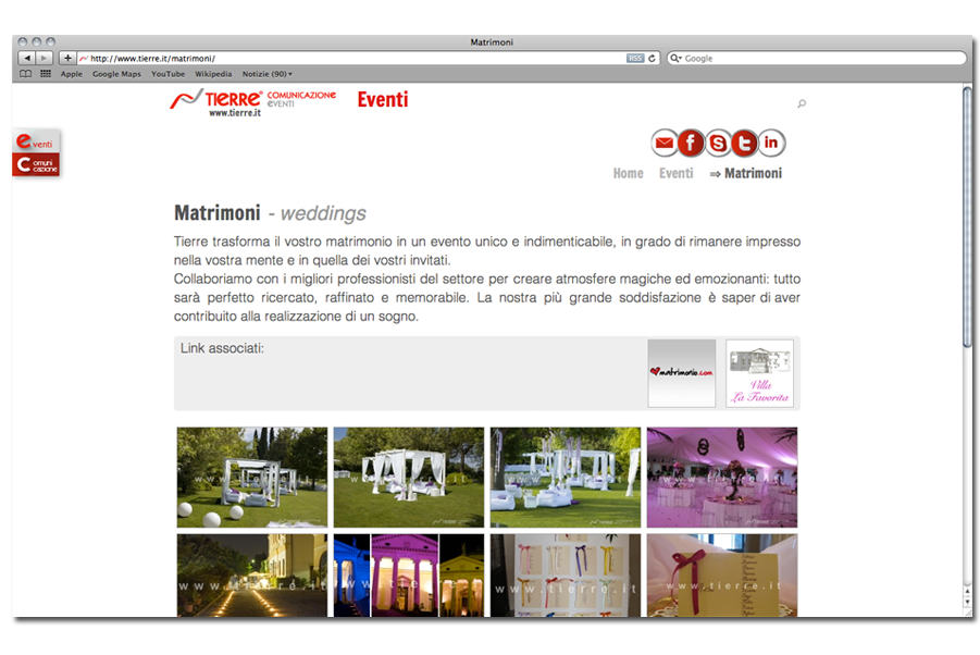web page tierre